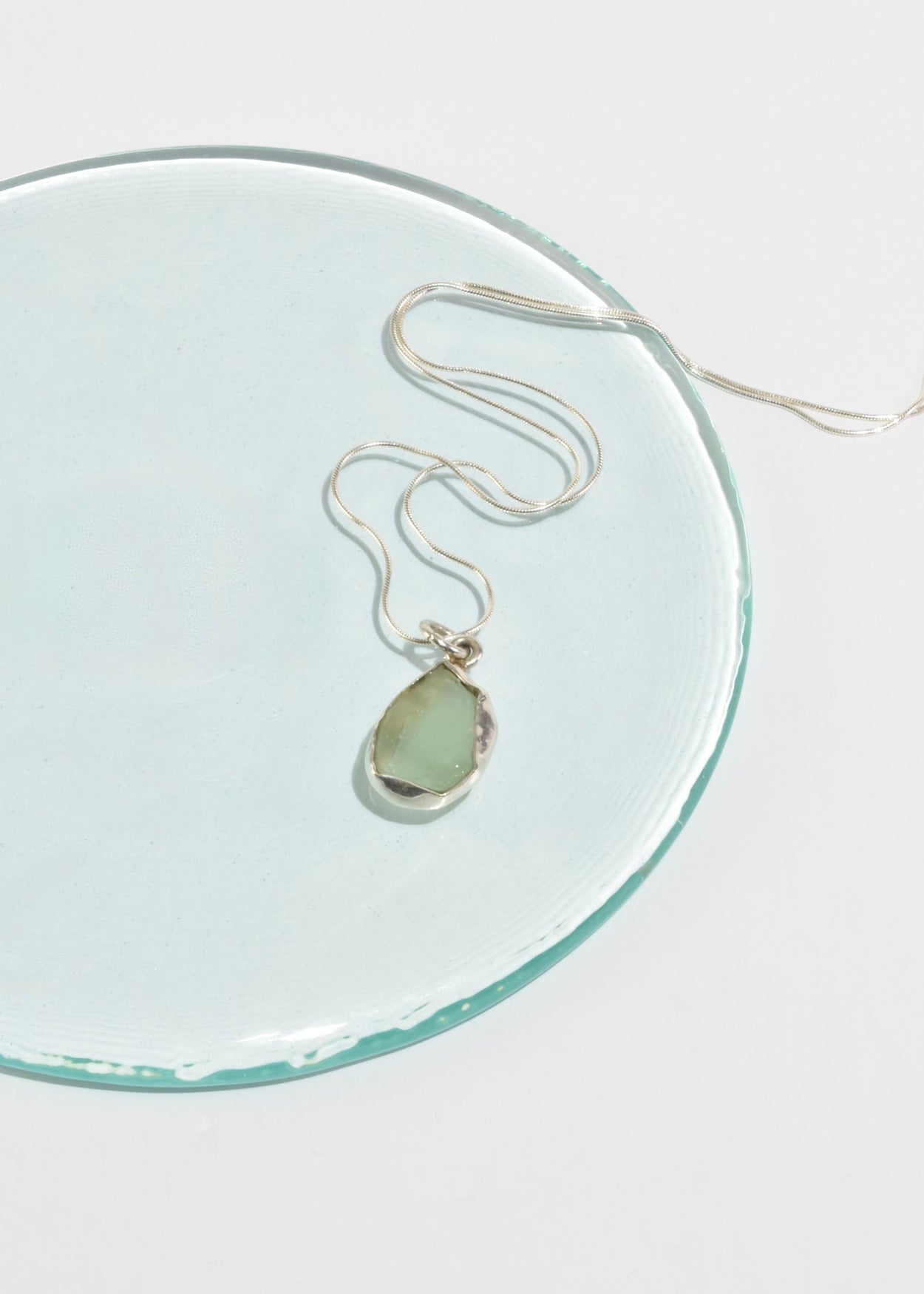 Sea Glass Pendant Necklace