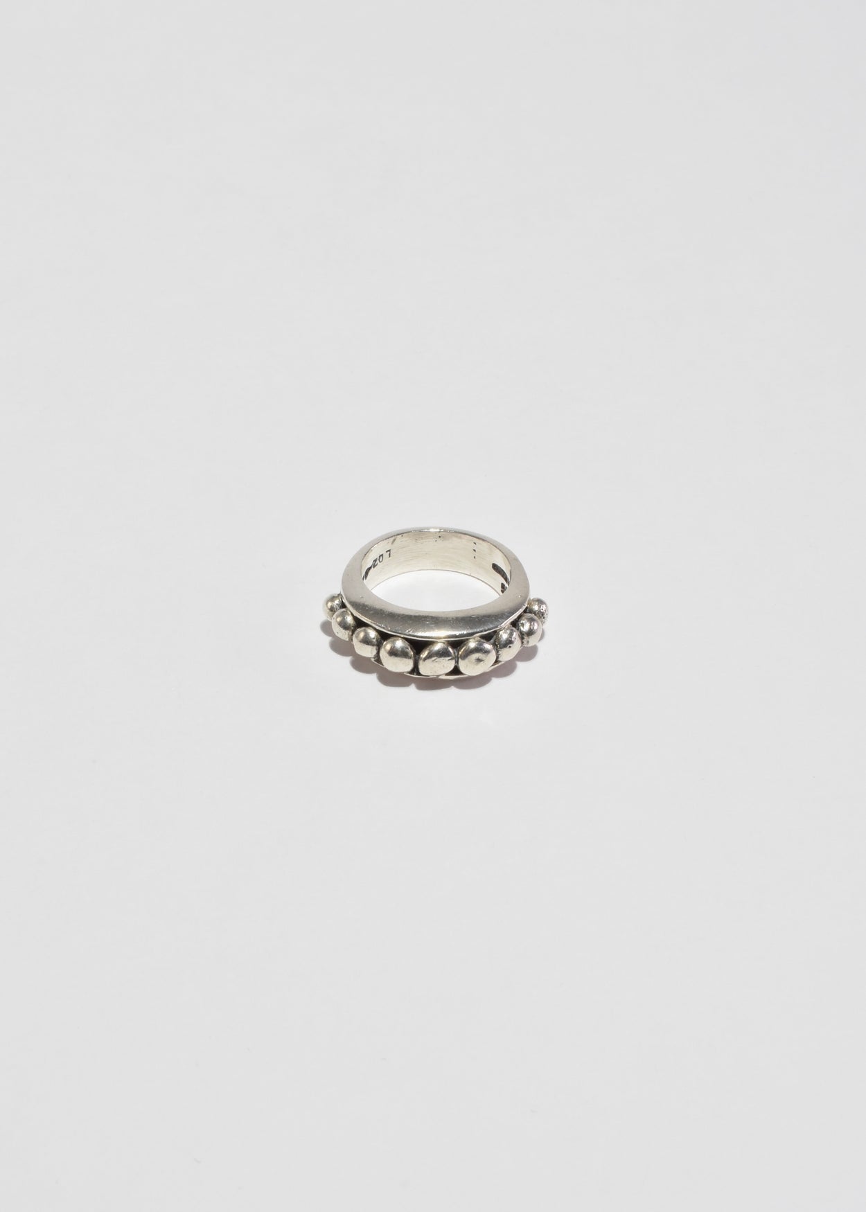 Sterling Studded Ring