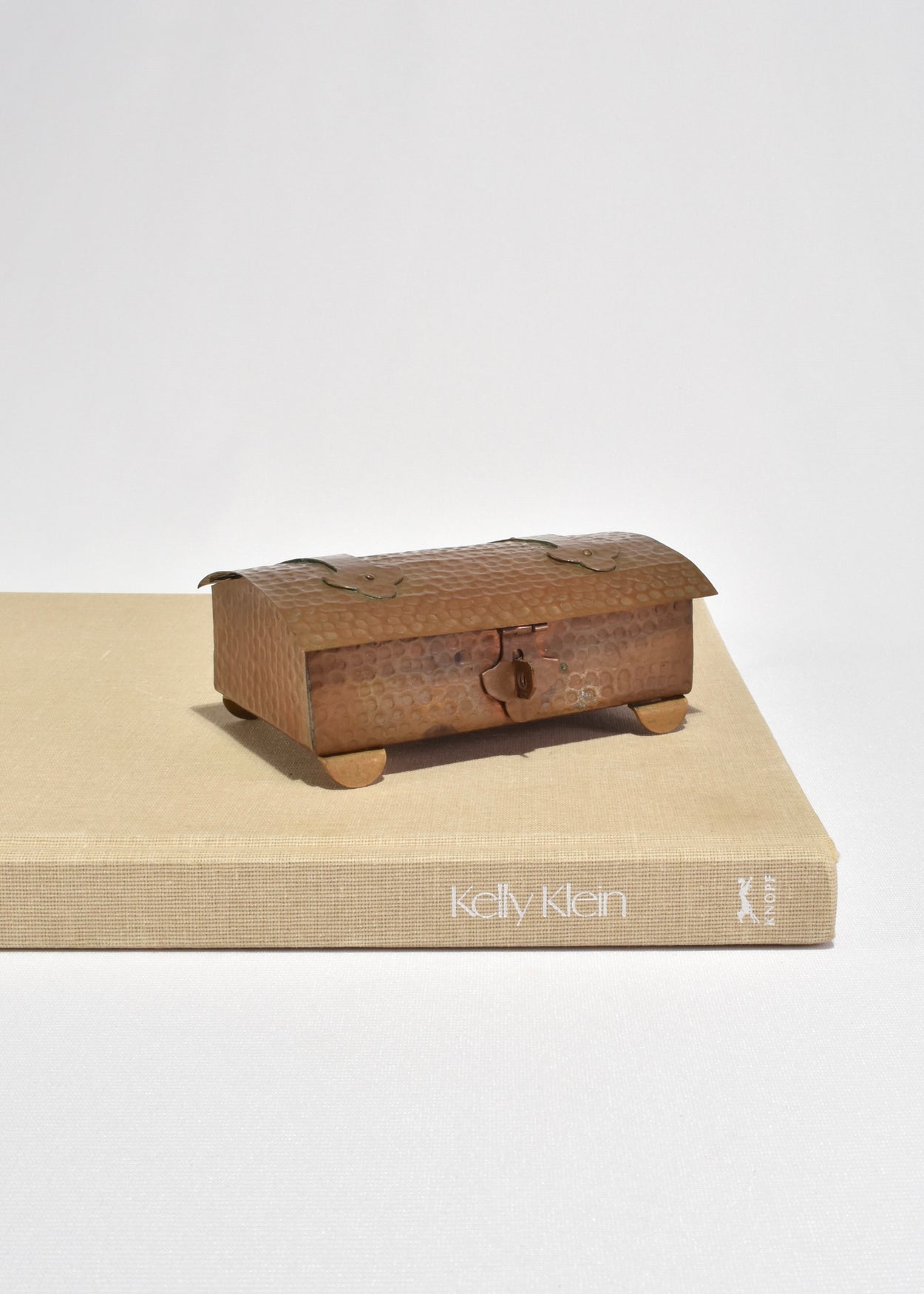 Handcrafted Copper Hinge Box