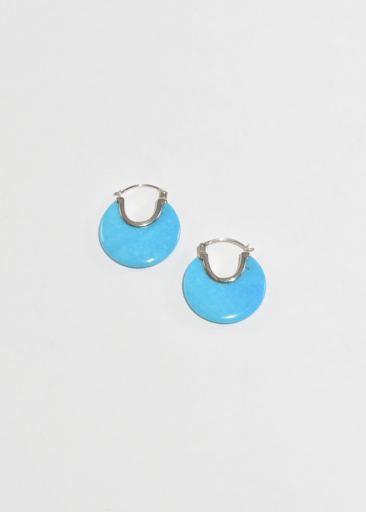 Turquoise Hoop Earrings