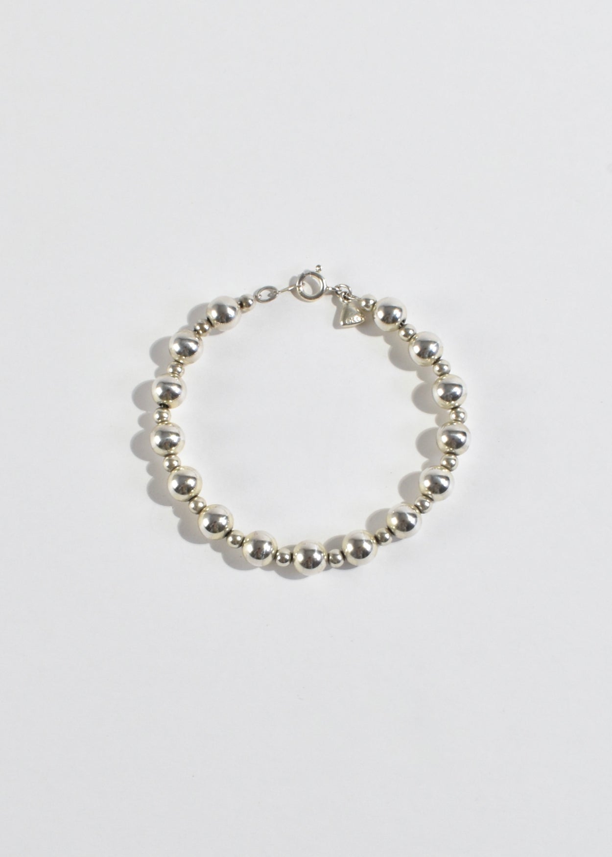 Silver Sphere Bracelet