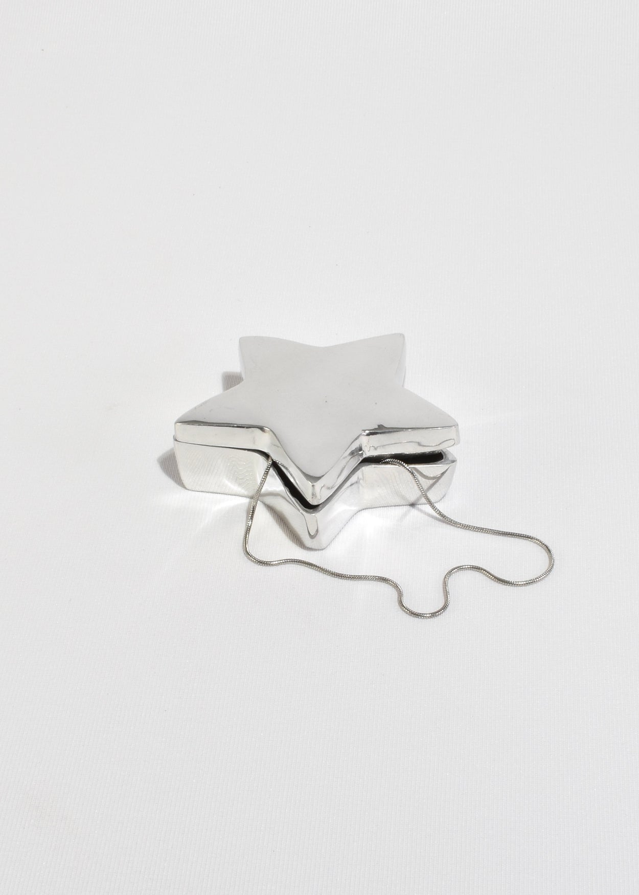 Polished Pewter Star Box