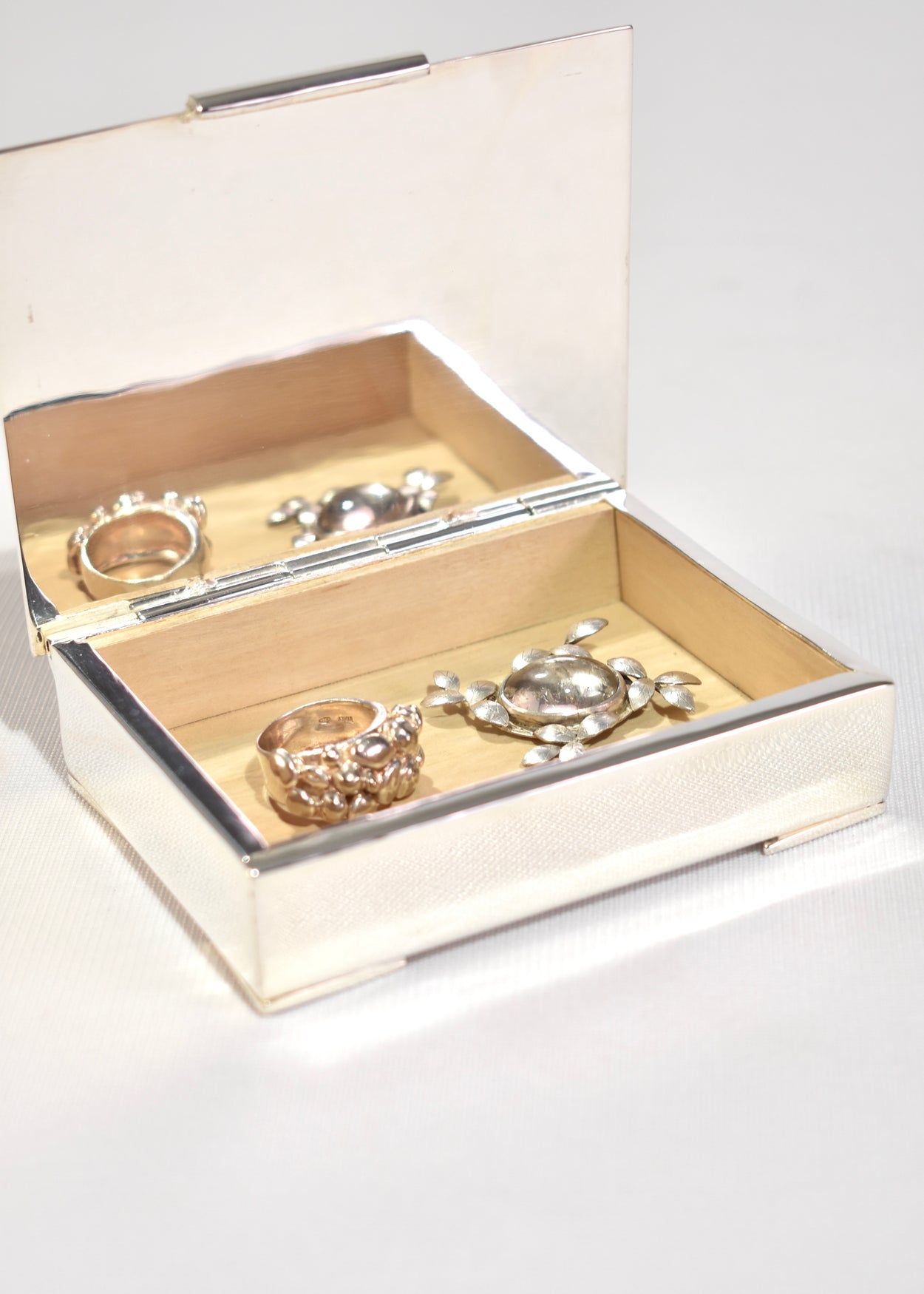 Silver Jewelry Box