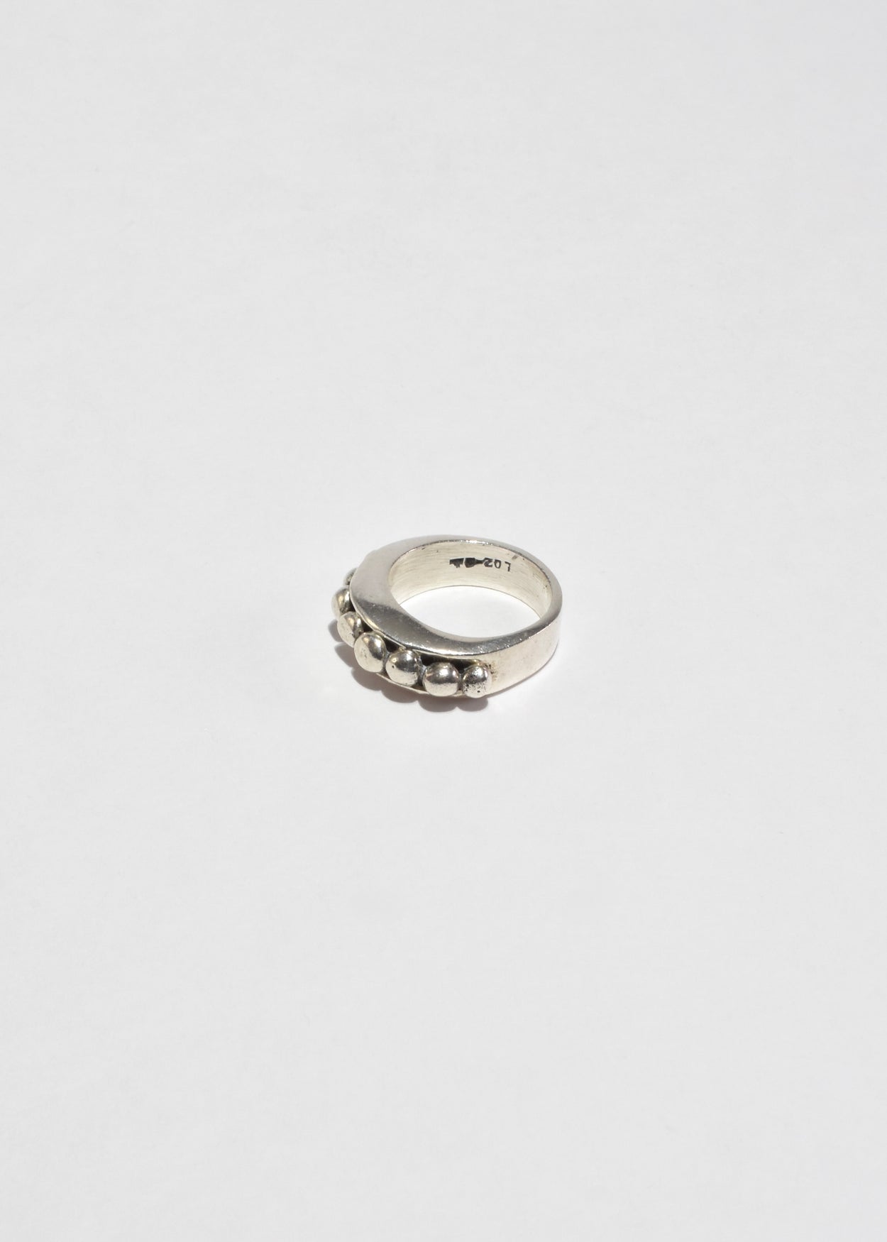 Sterling Studded Ring