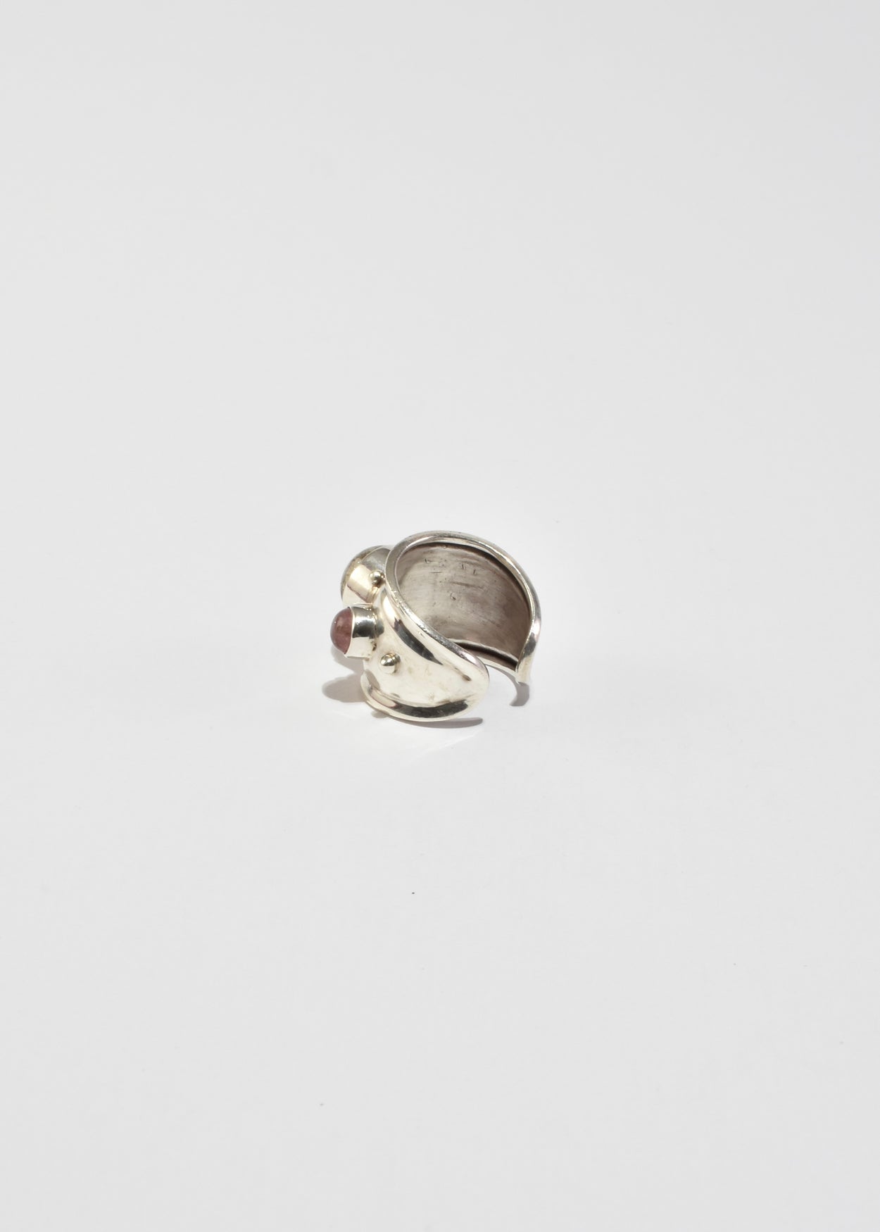 Tourmaline and Quartz Ring