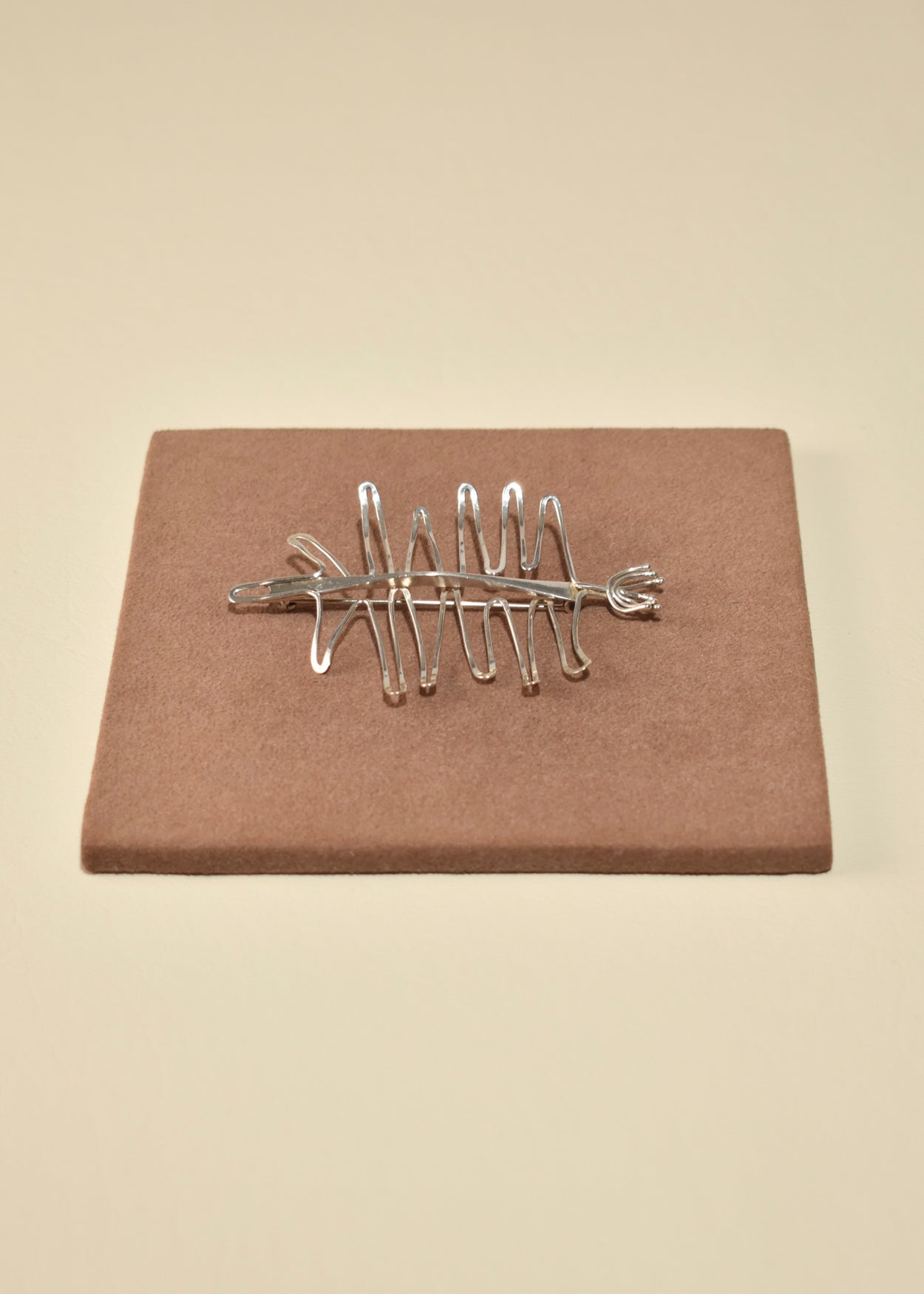 Sterling Abstract Brooch