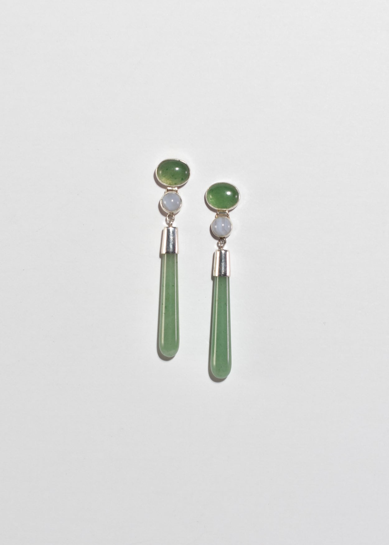 Jade Quartz Earrings