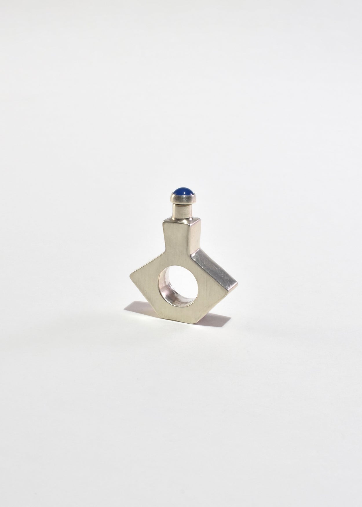 Sterling Chalcedony Perfume Bottle
