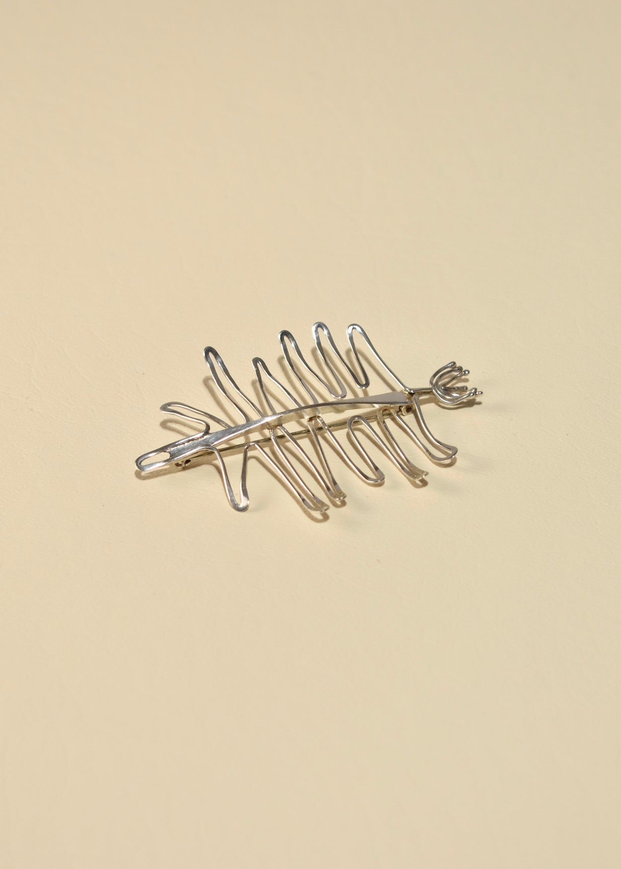Sterling Abstract Brooch