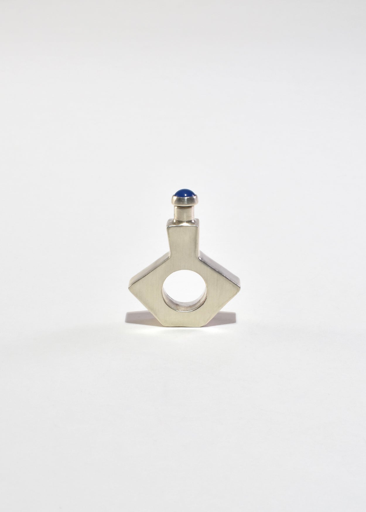 Sterling Chalcedony Perfume Bottle