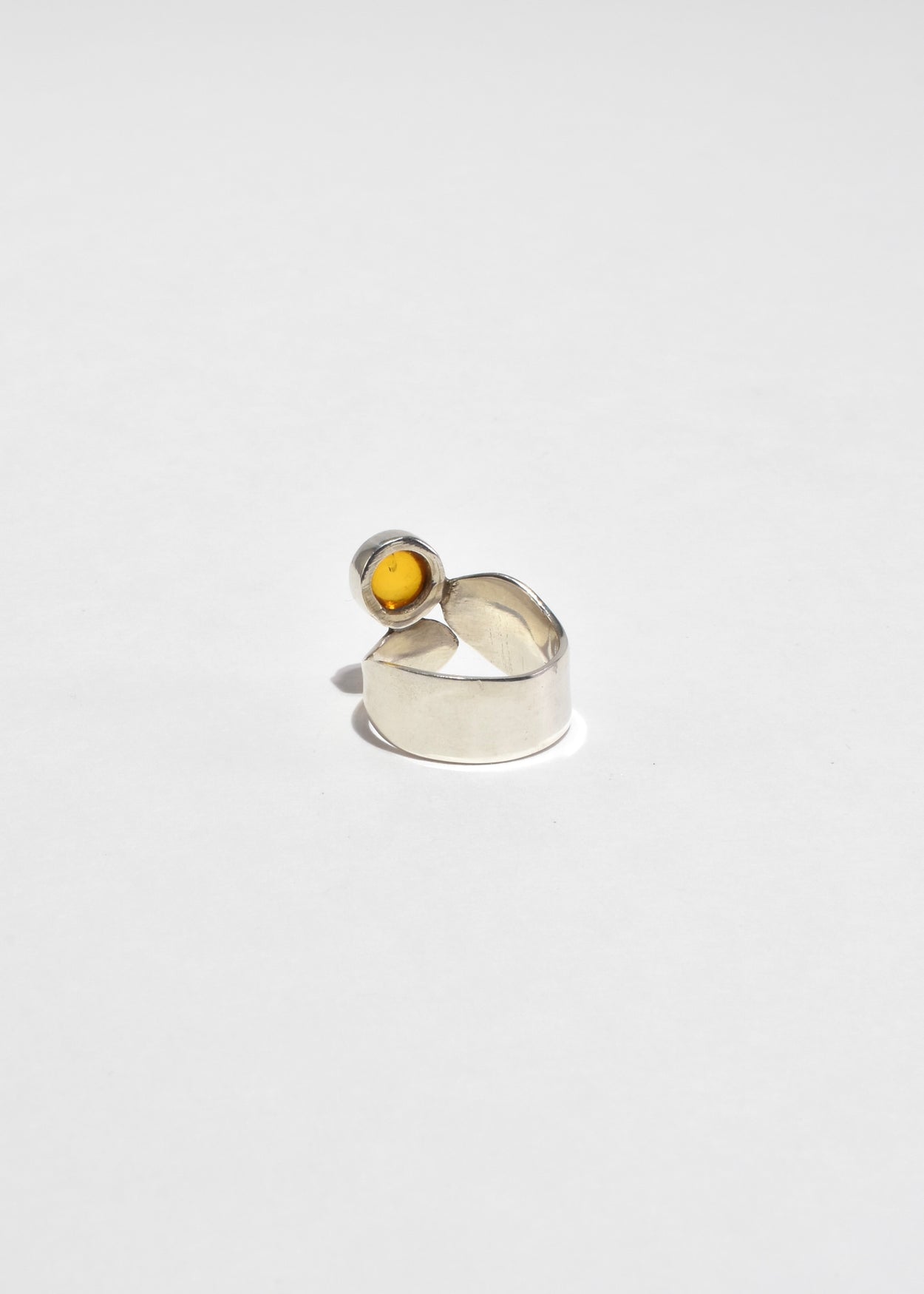 Abstract Amber Ring