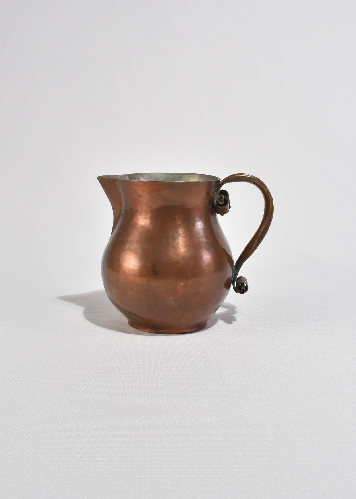 Hand-Crafted Copper Pitcher