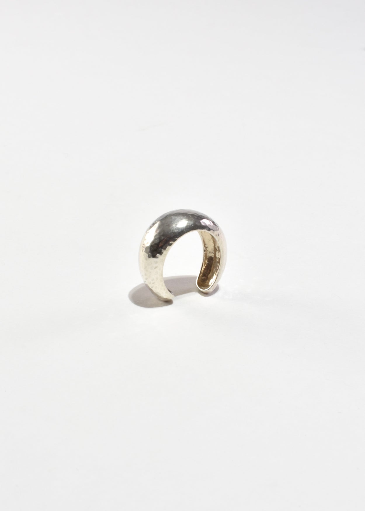 Hammered Dome Ring