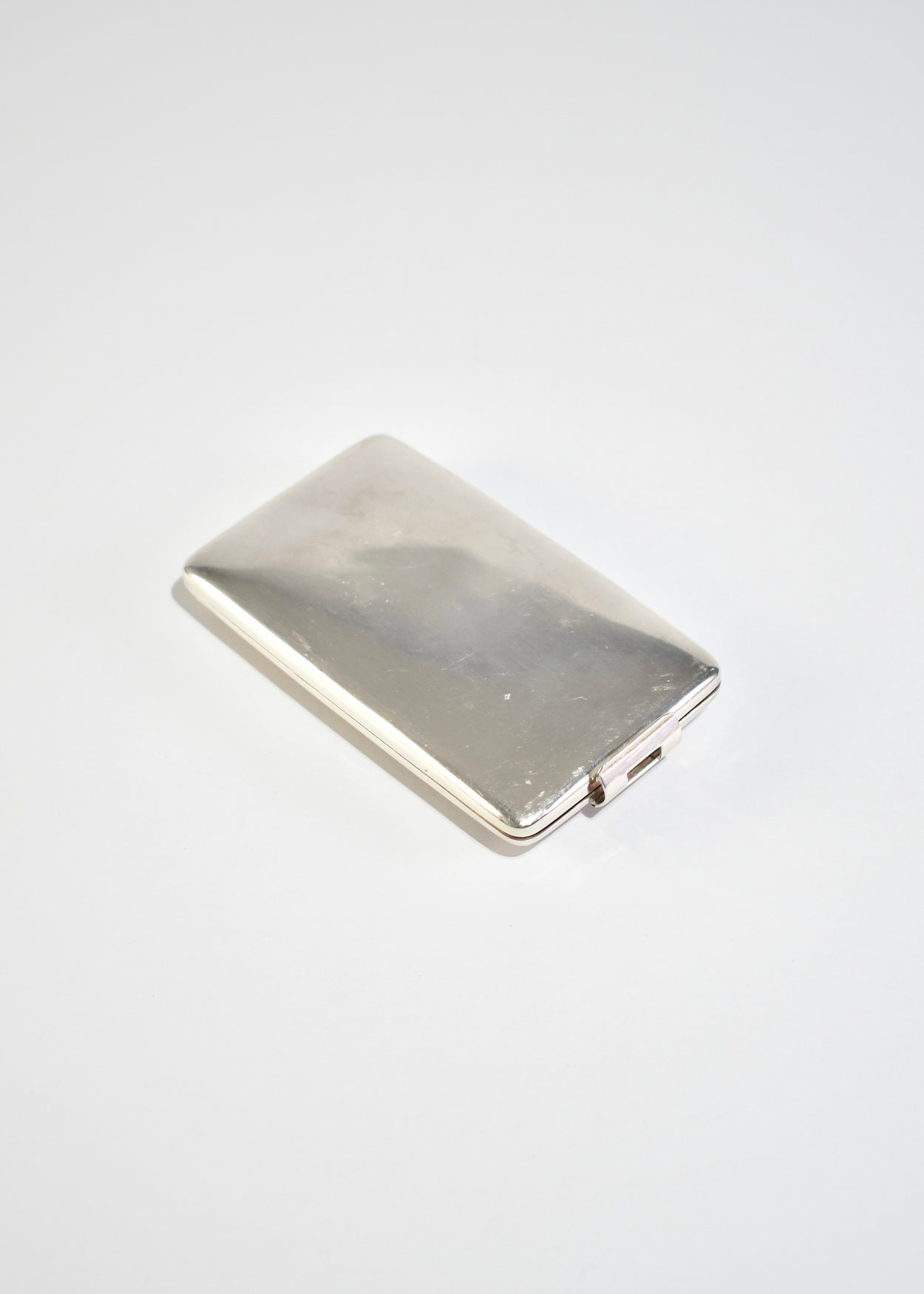 Silver Calla Lily Cigarette Case