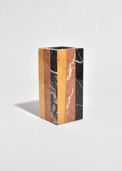 Marble Italian Striped Vase