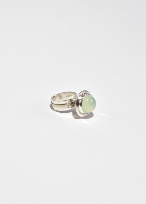 Modernist Chalcedony Ring