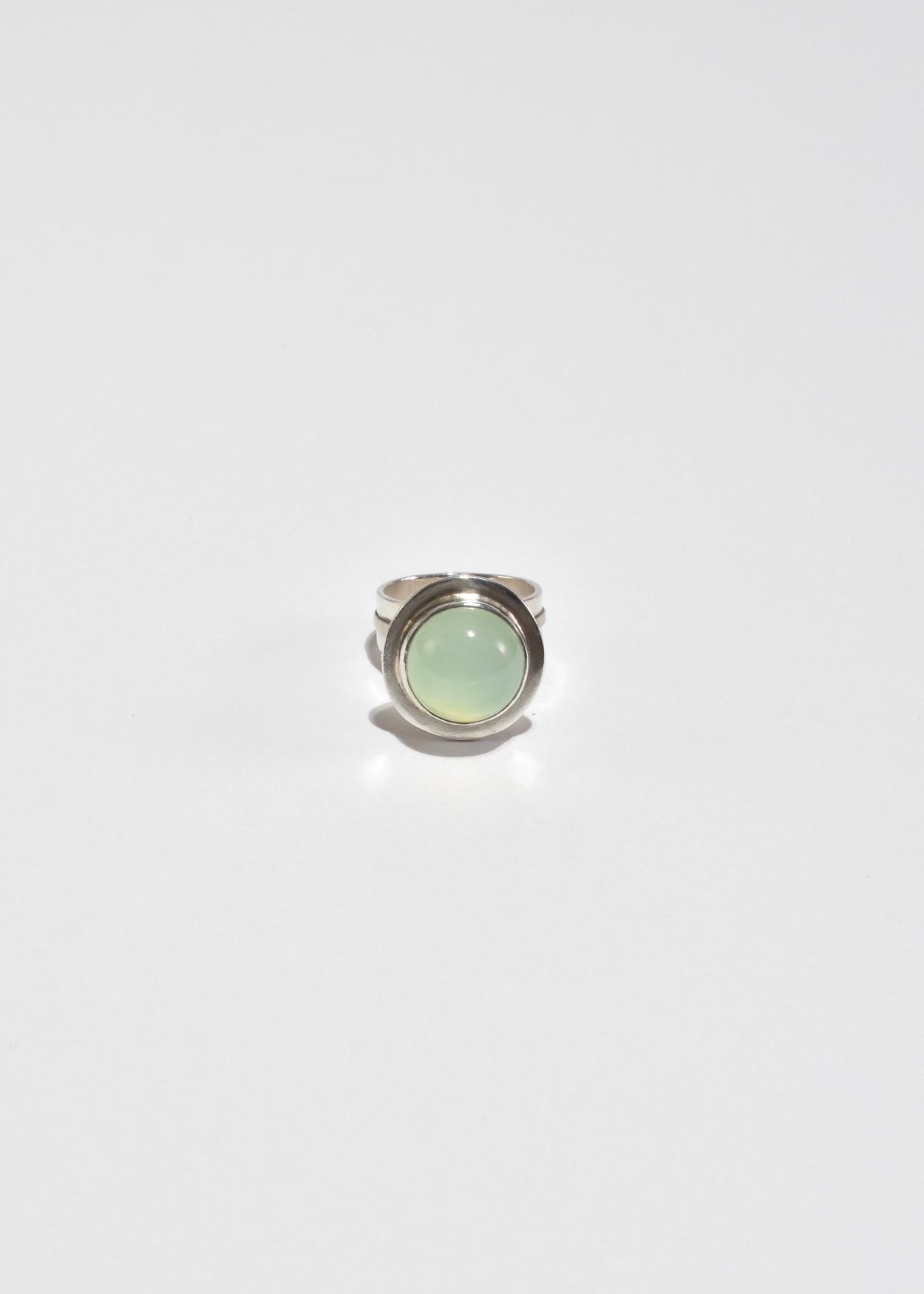 Modernist Chalcedony Ring