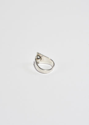 Silver Modernist Ring
