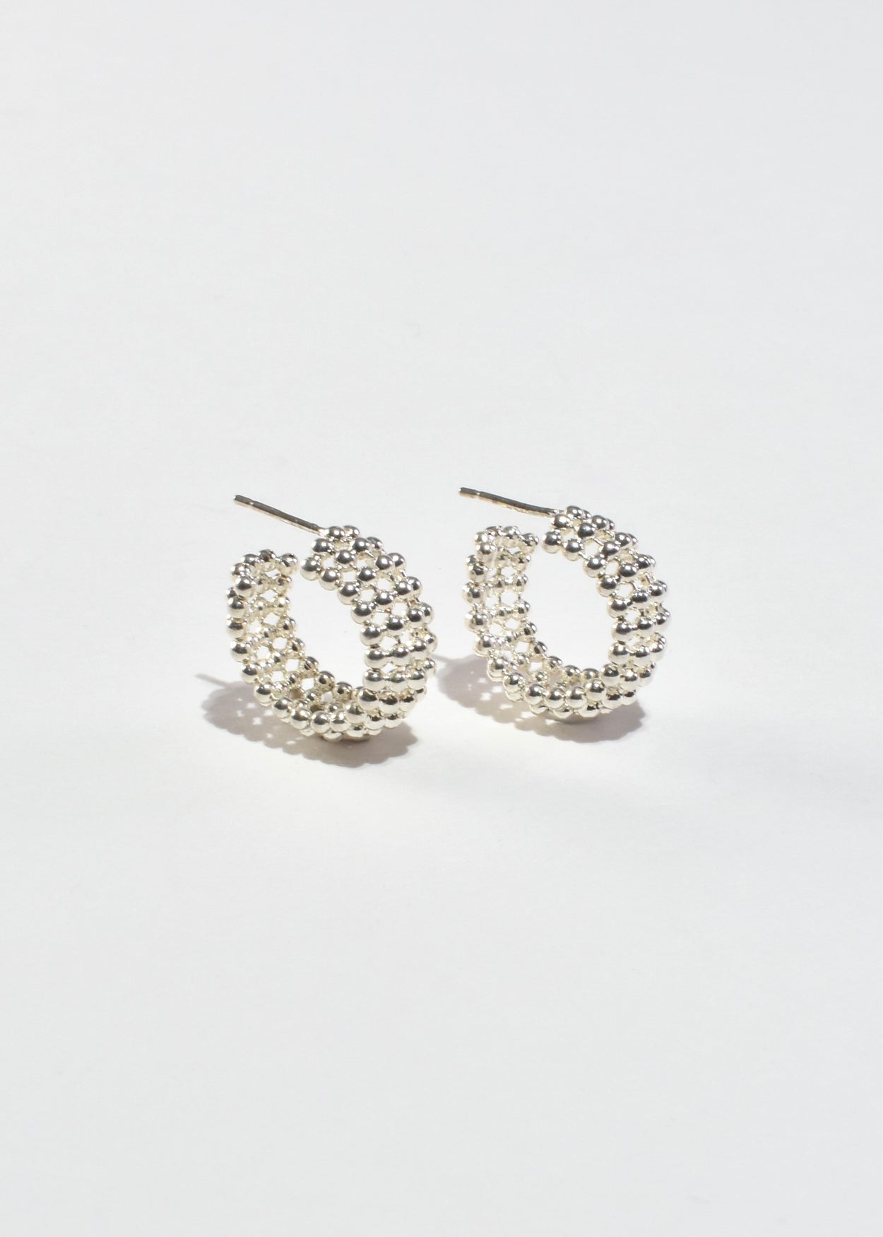 Caged Hoop Earrings