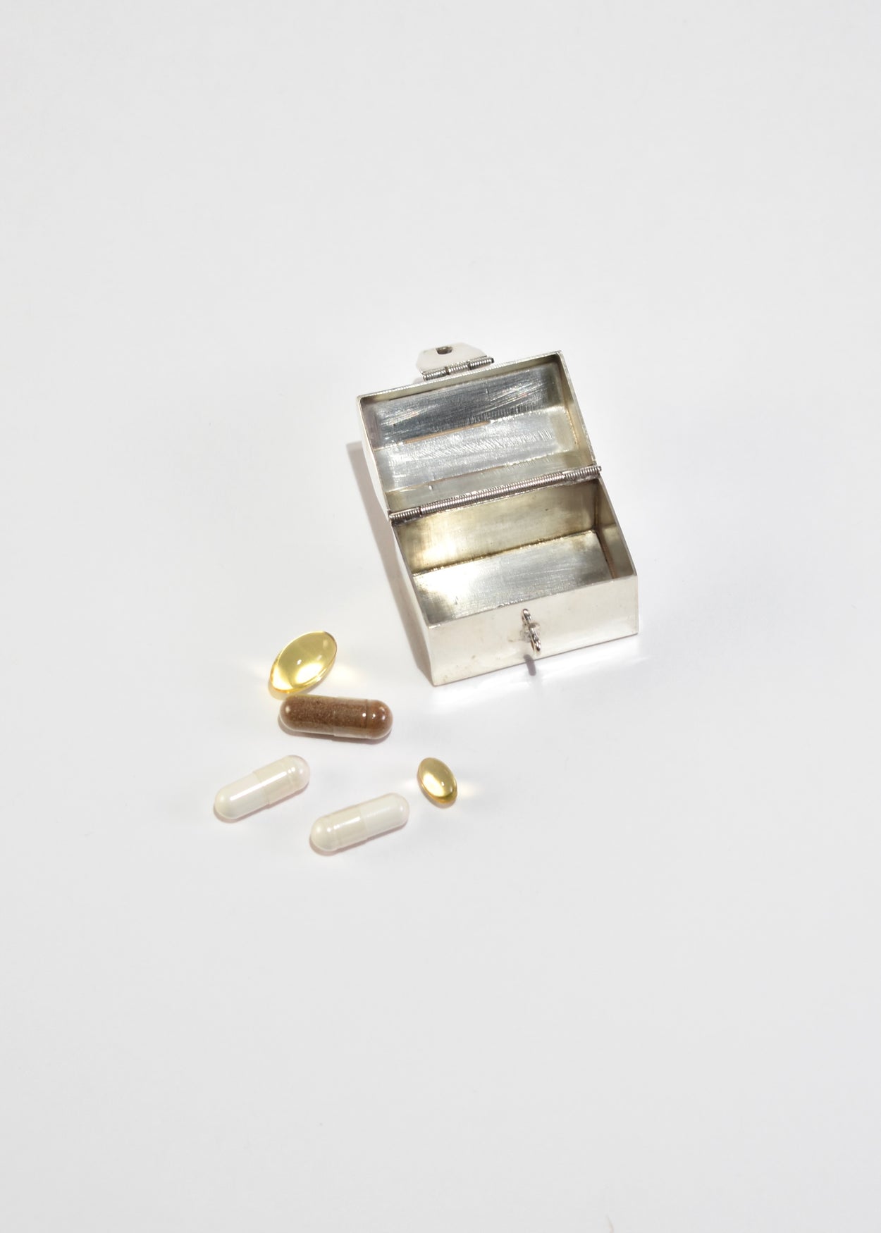 Sterling Chest Pillbox