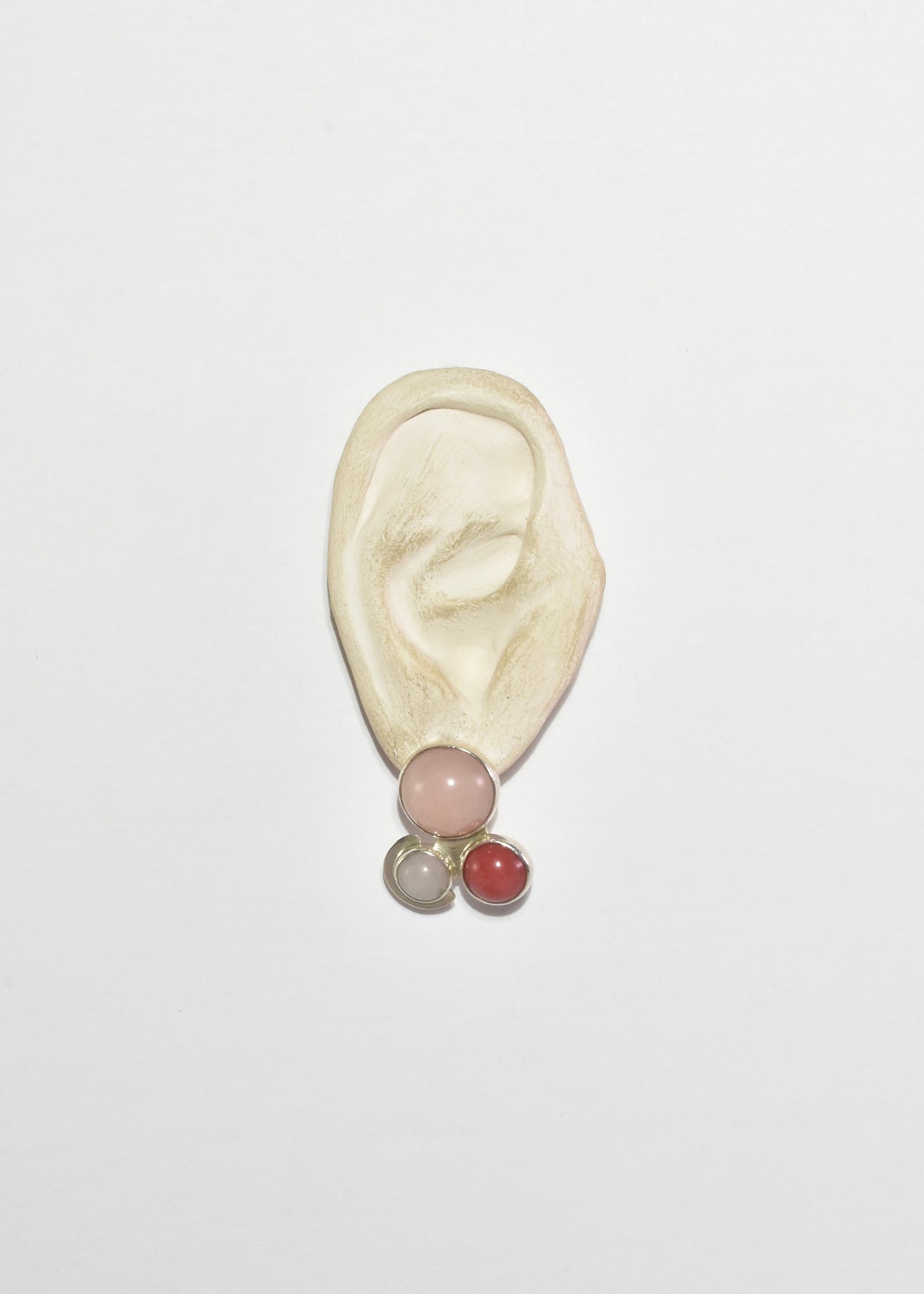 Pink Stone Earrings