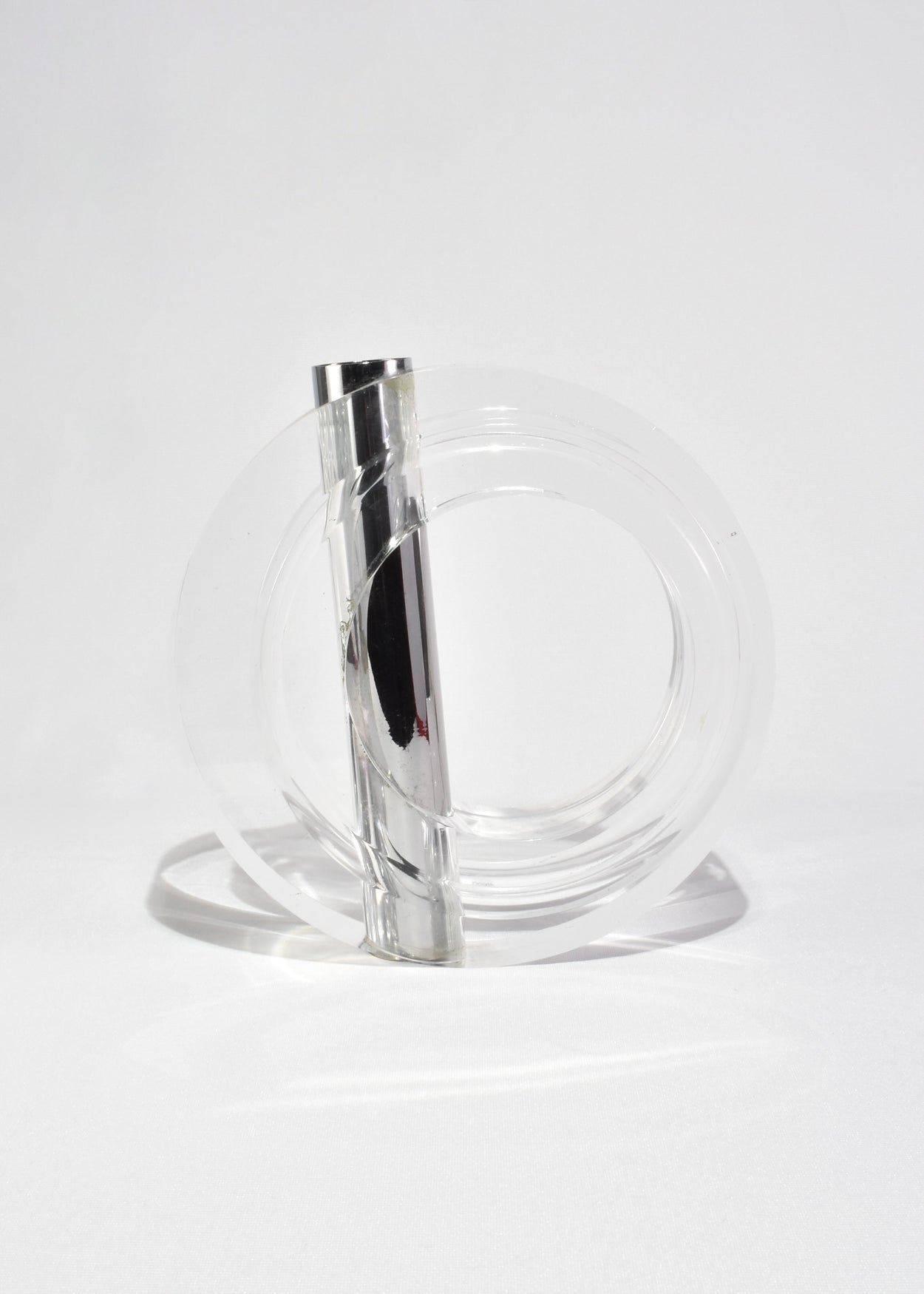 Acrylic Metal Vase
