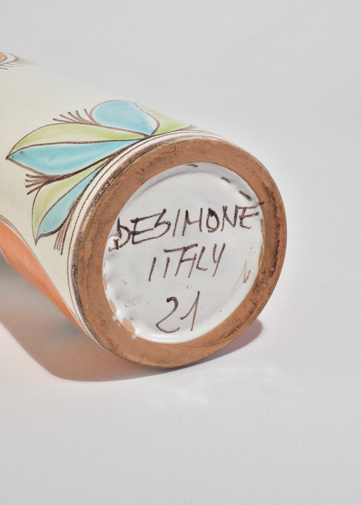 Hand-Painted Ceramic Vase