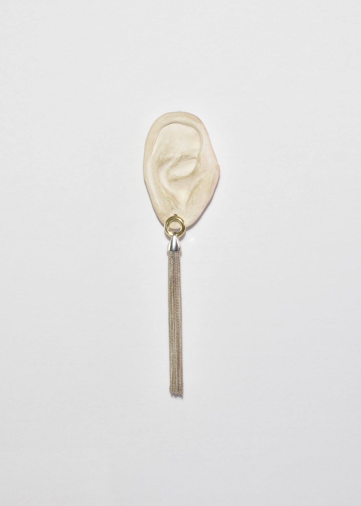 Two-Tone Fringe Earrings