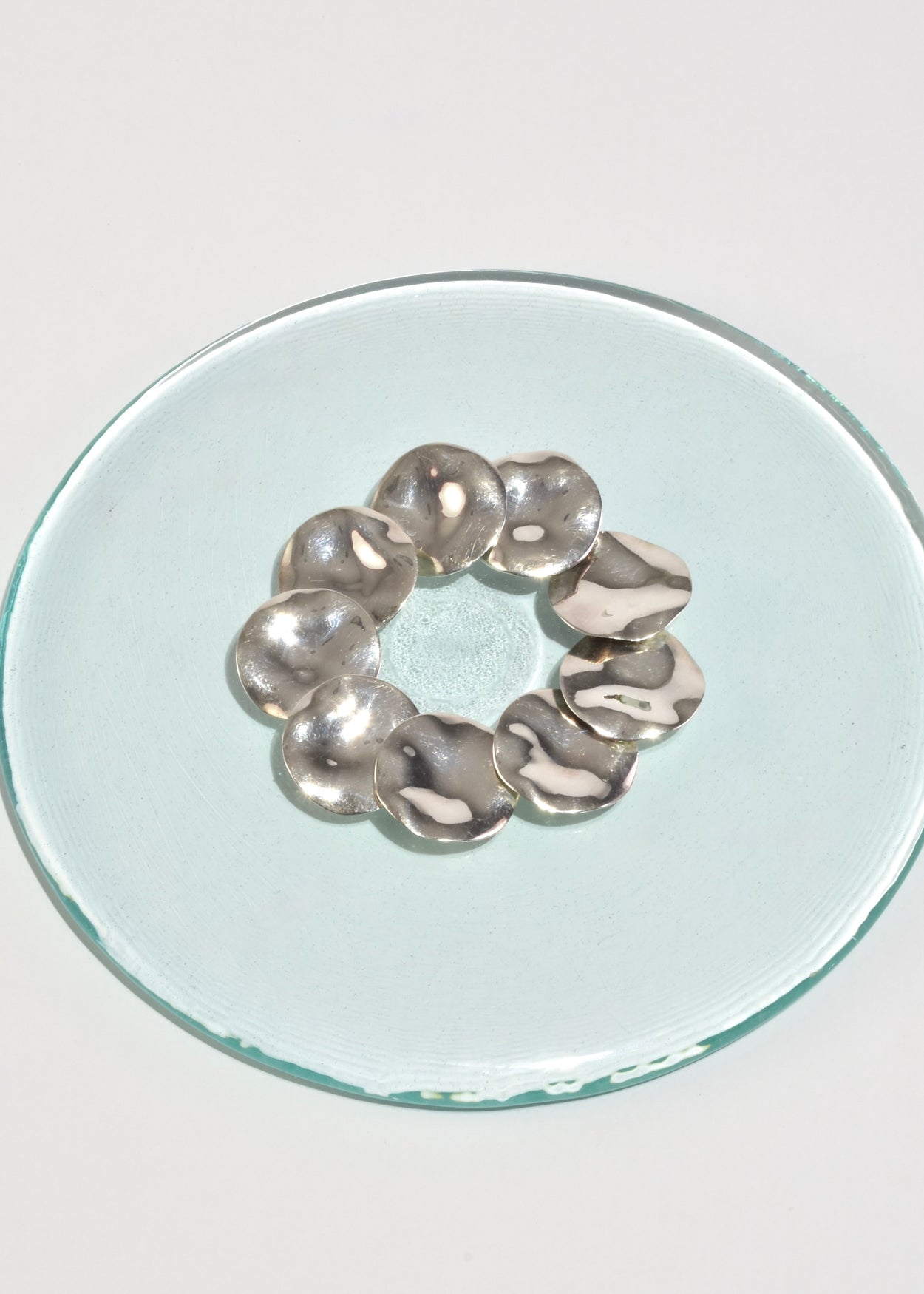 Sculptural Disc Bracelet