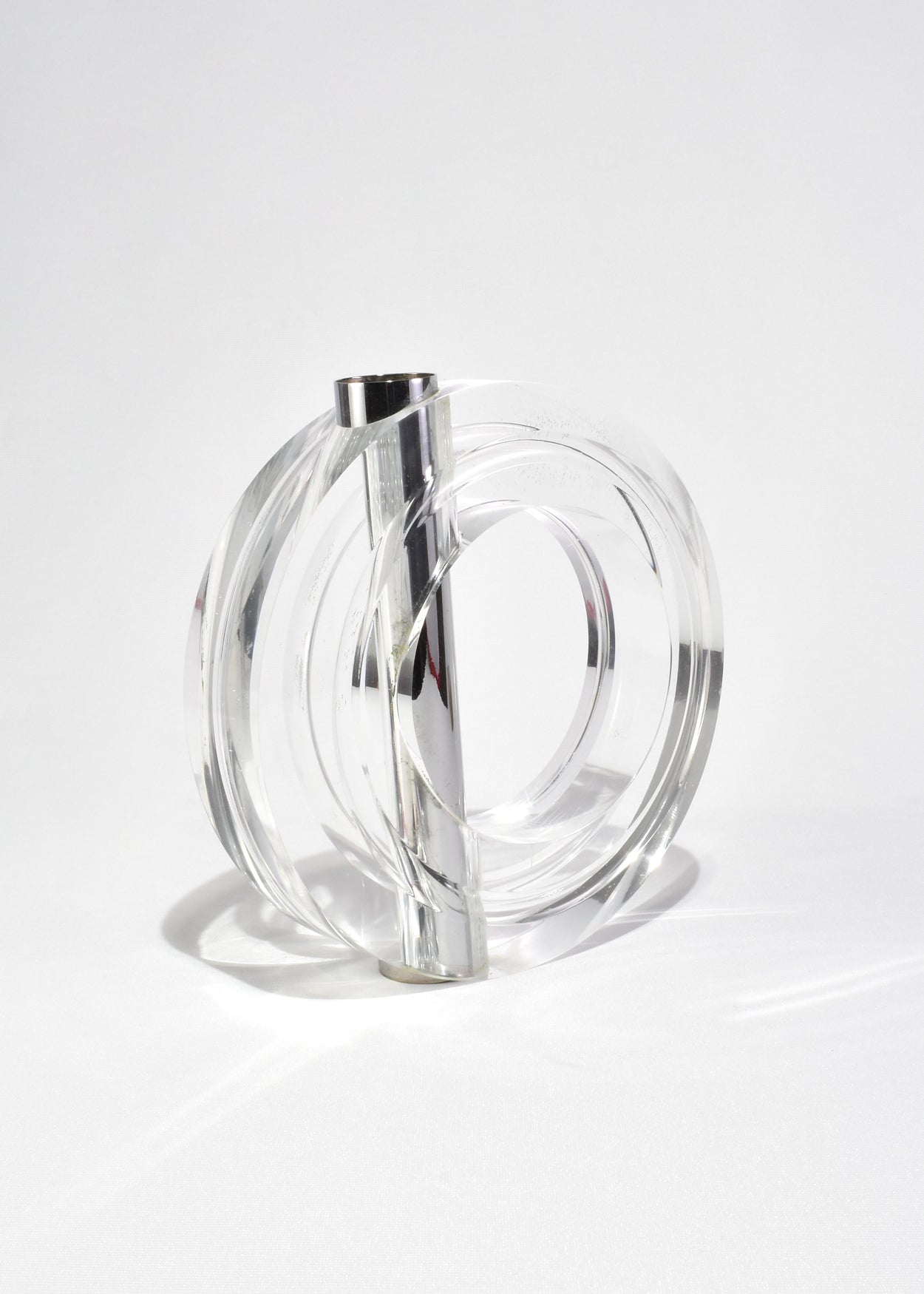 Acrylic Metal Vase