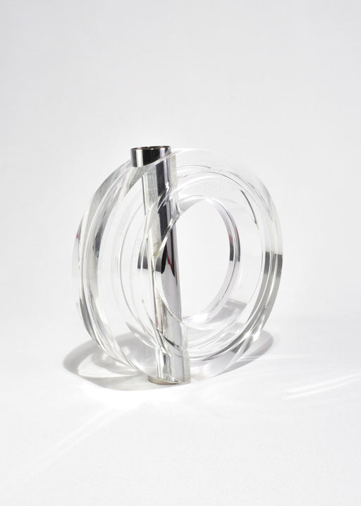 Acrylic Metal Vase