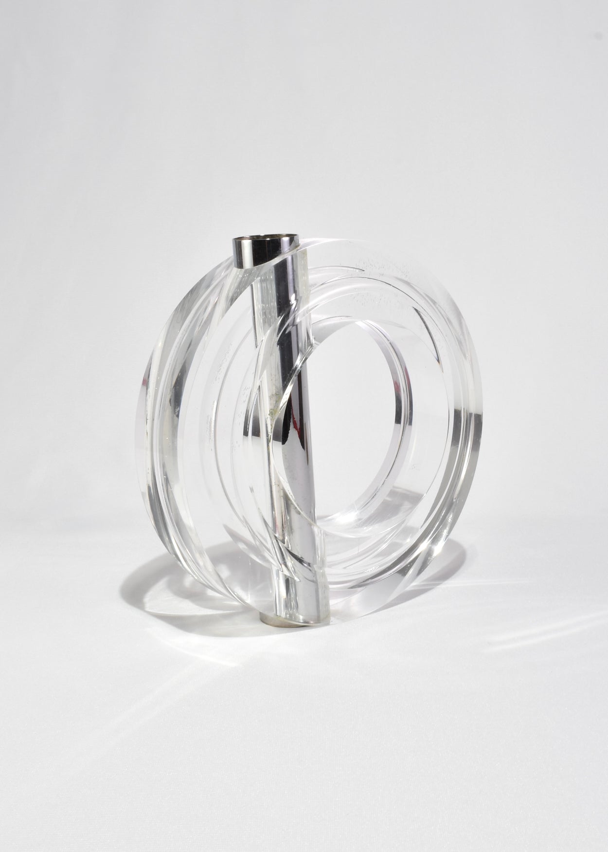Circle Metal Vase