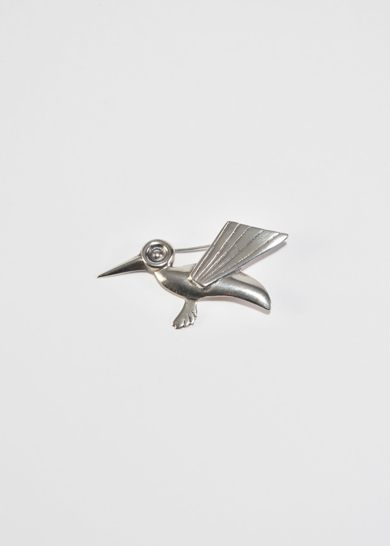 Modernist Bird Brooch