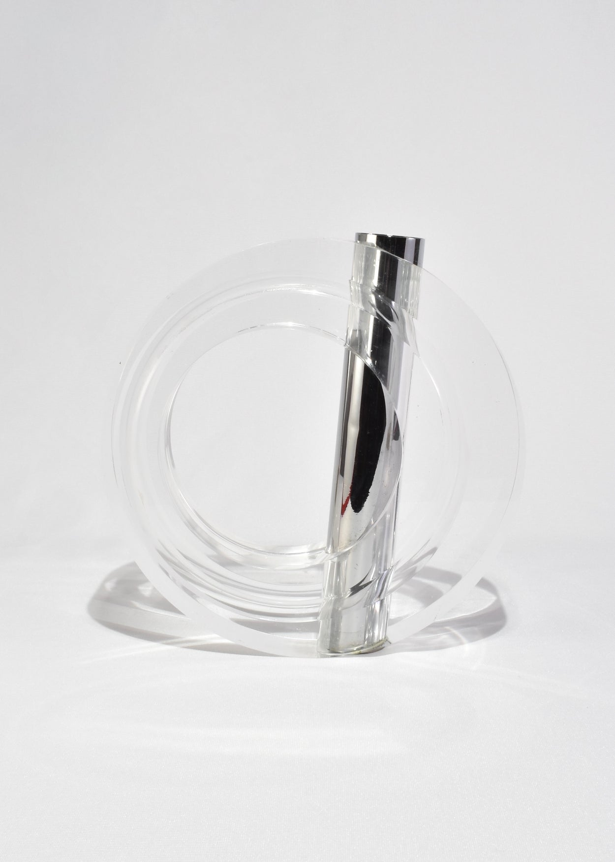 Acrylic Metal Vase