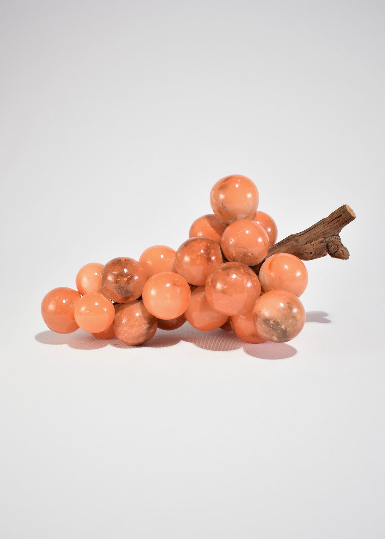 Alabaster Grape Sculpture