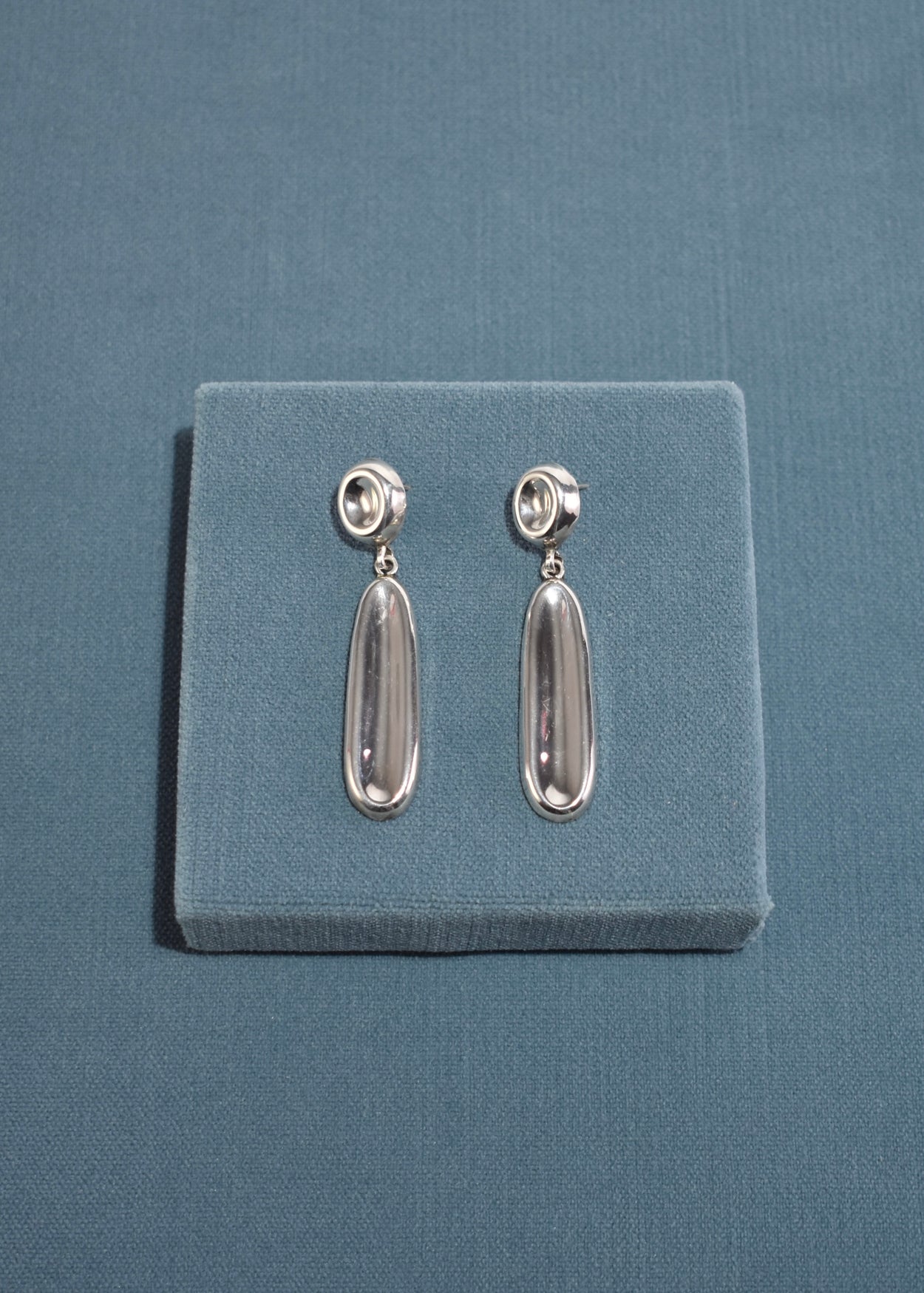 Concave Drop Earrings