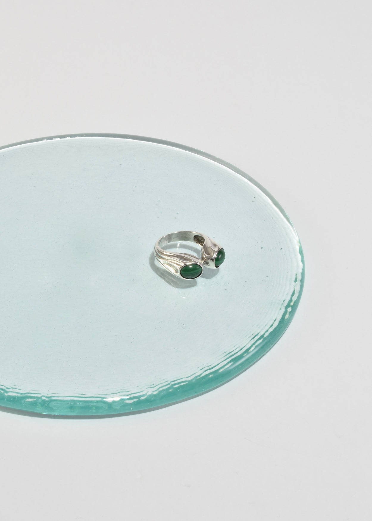 Silver Malachite Ring