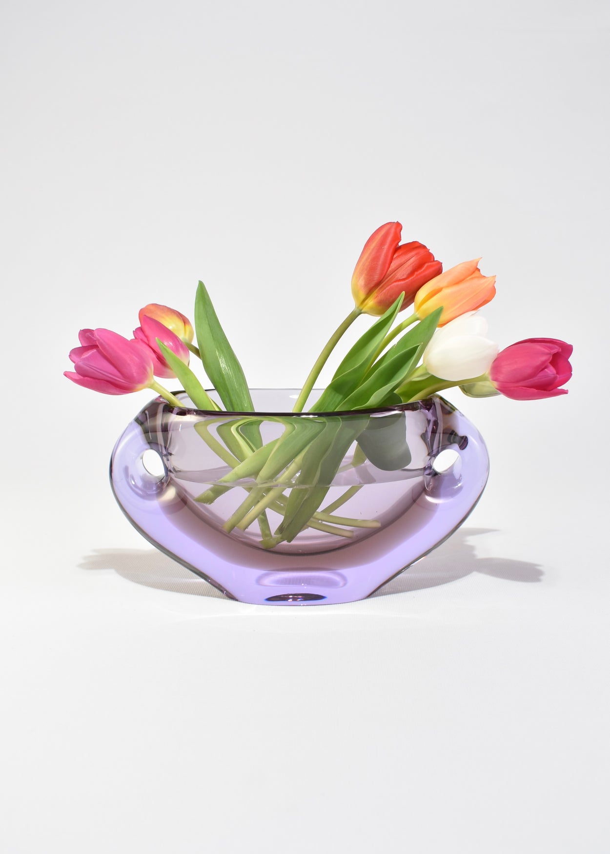 Lilac Glass Vessel
