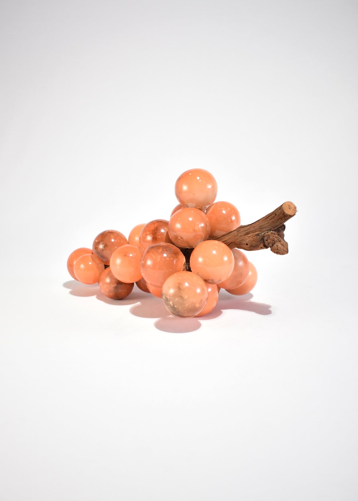 Alabaster Grape Sculpture