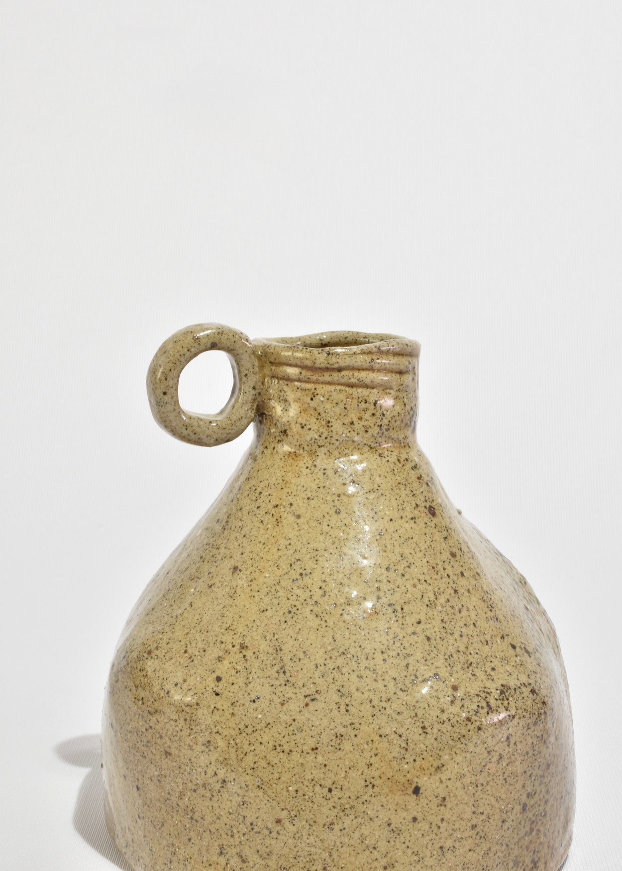 Speckled Stoneware Vessel