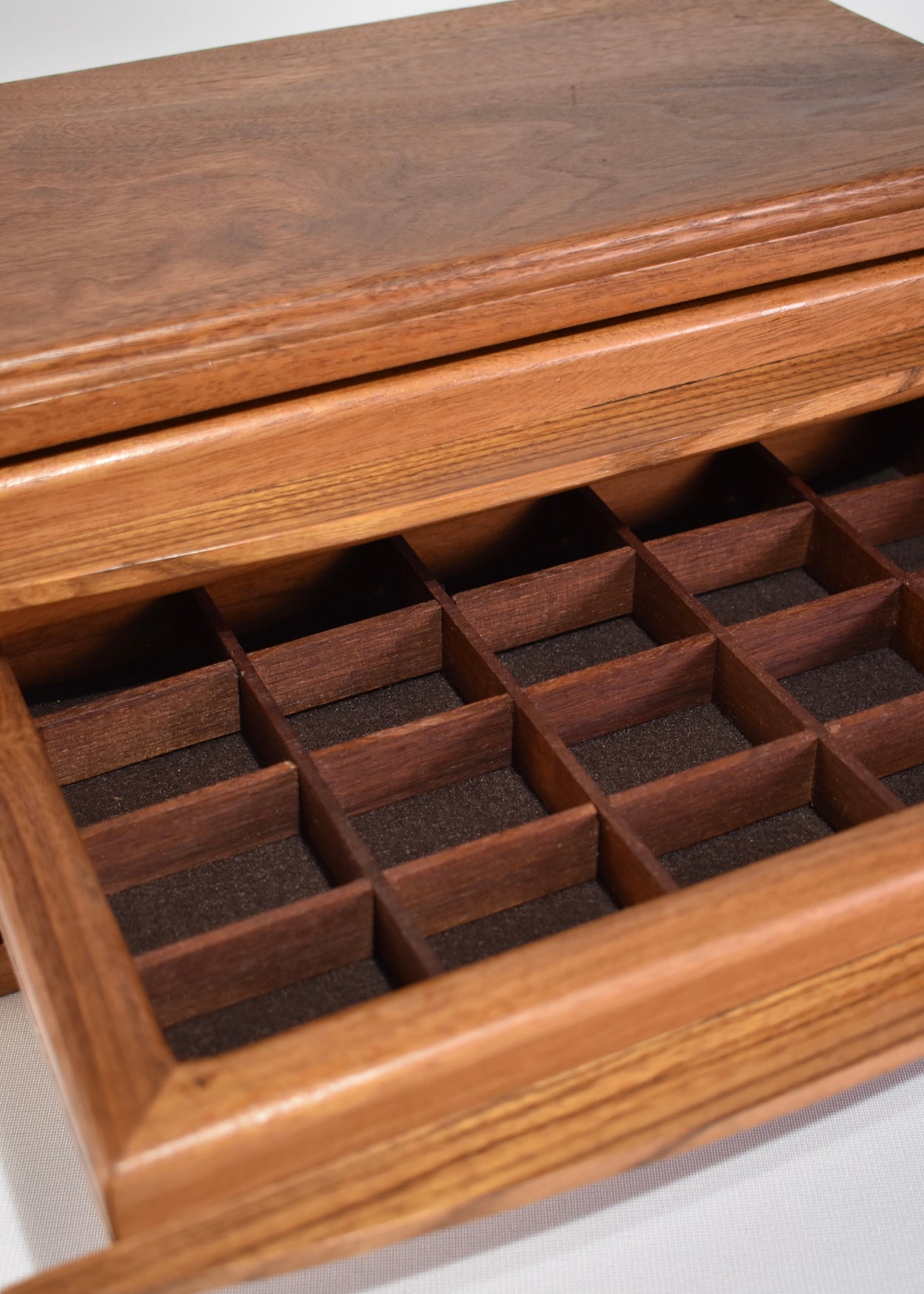 Hand-Crafted Wooden Jewelry Box