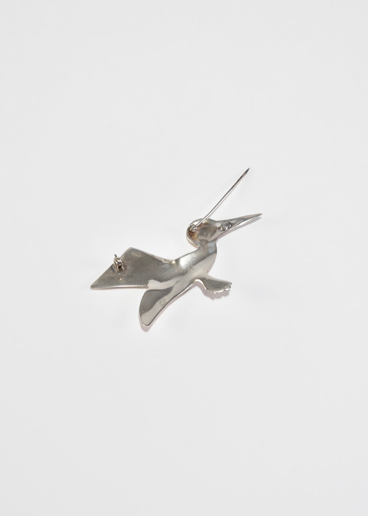 Modernist Bird Brooch