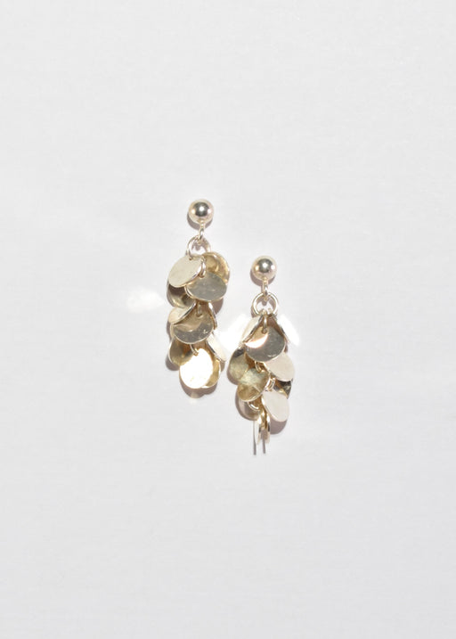 Disc Fringe Earrings