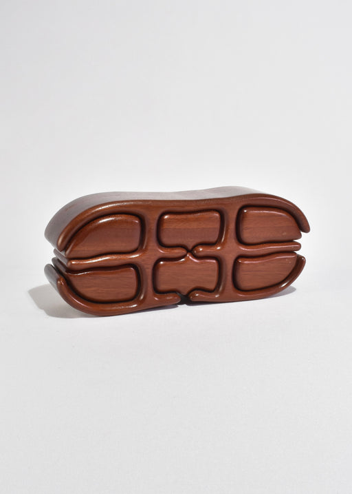 Carved Wooden Jewelry Box