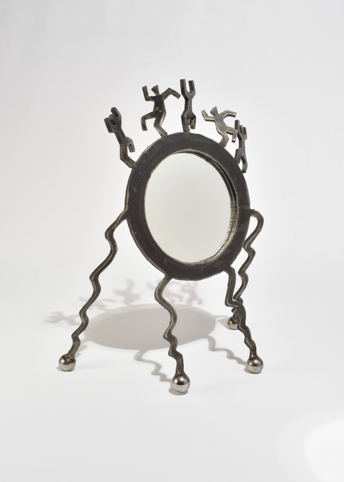 Dancing Figures Iron Mirror — Casa Shop