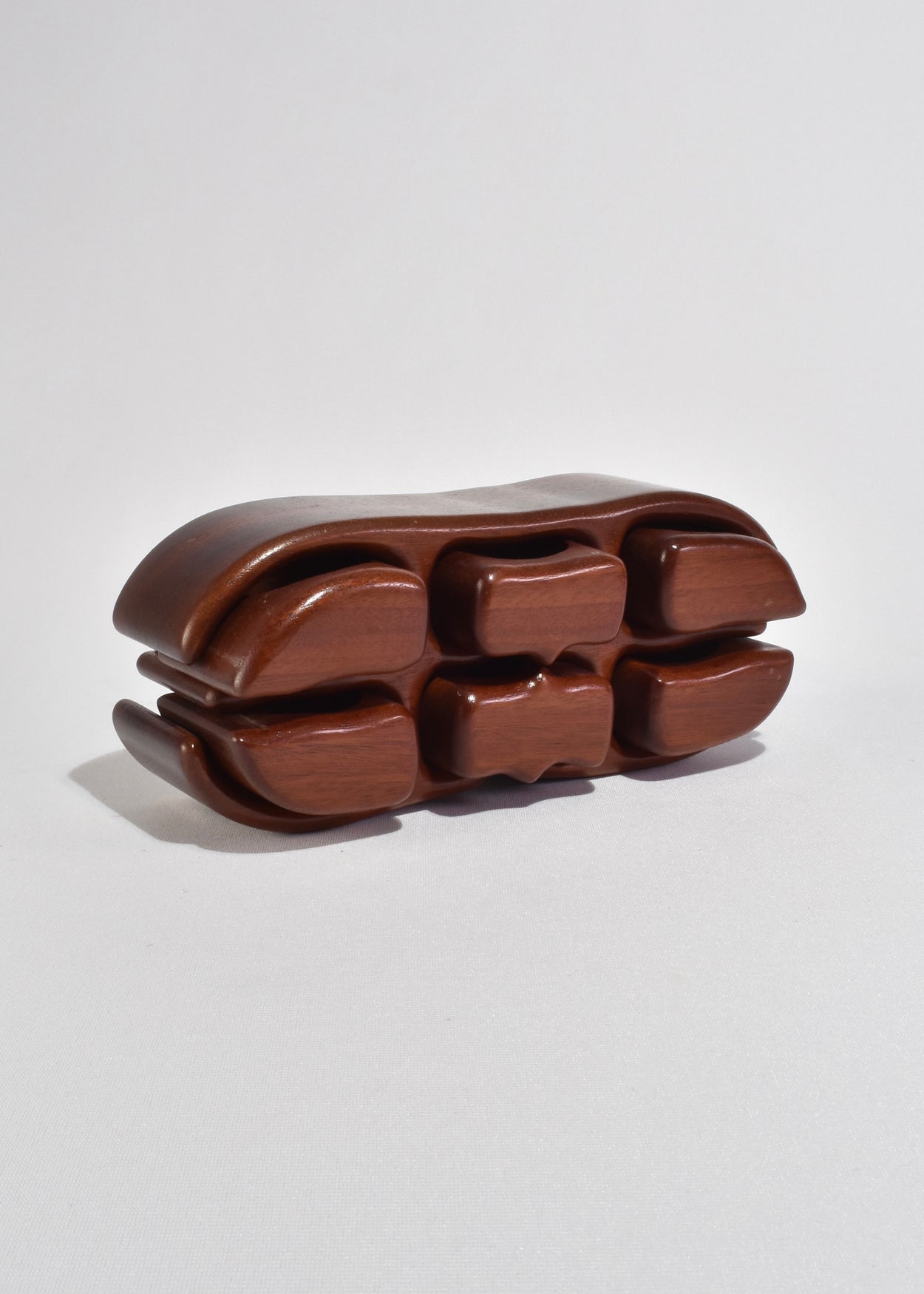 Carved Wooden Jewelry Box