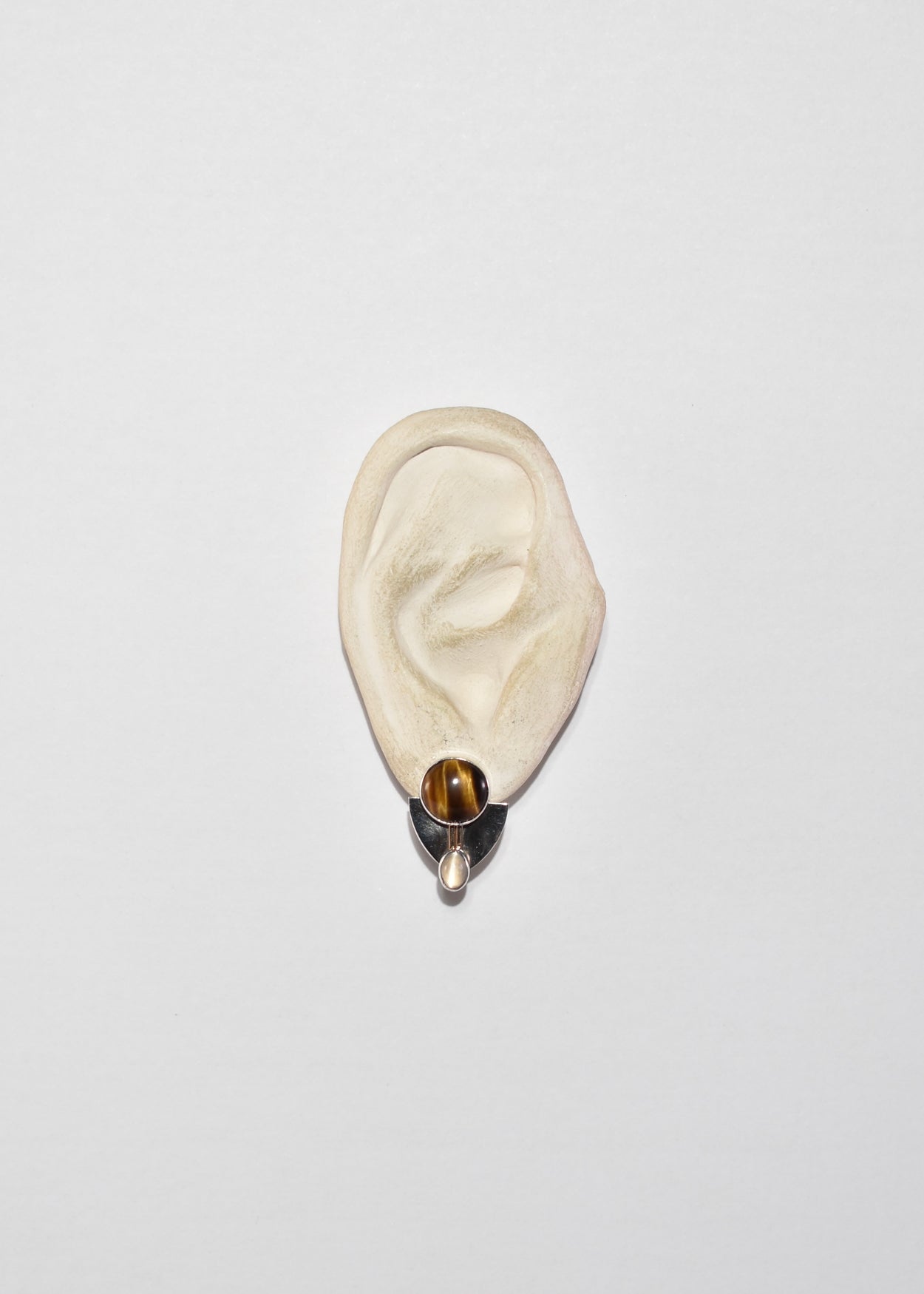Tiger's Eye Moonstone Earrings