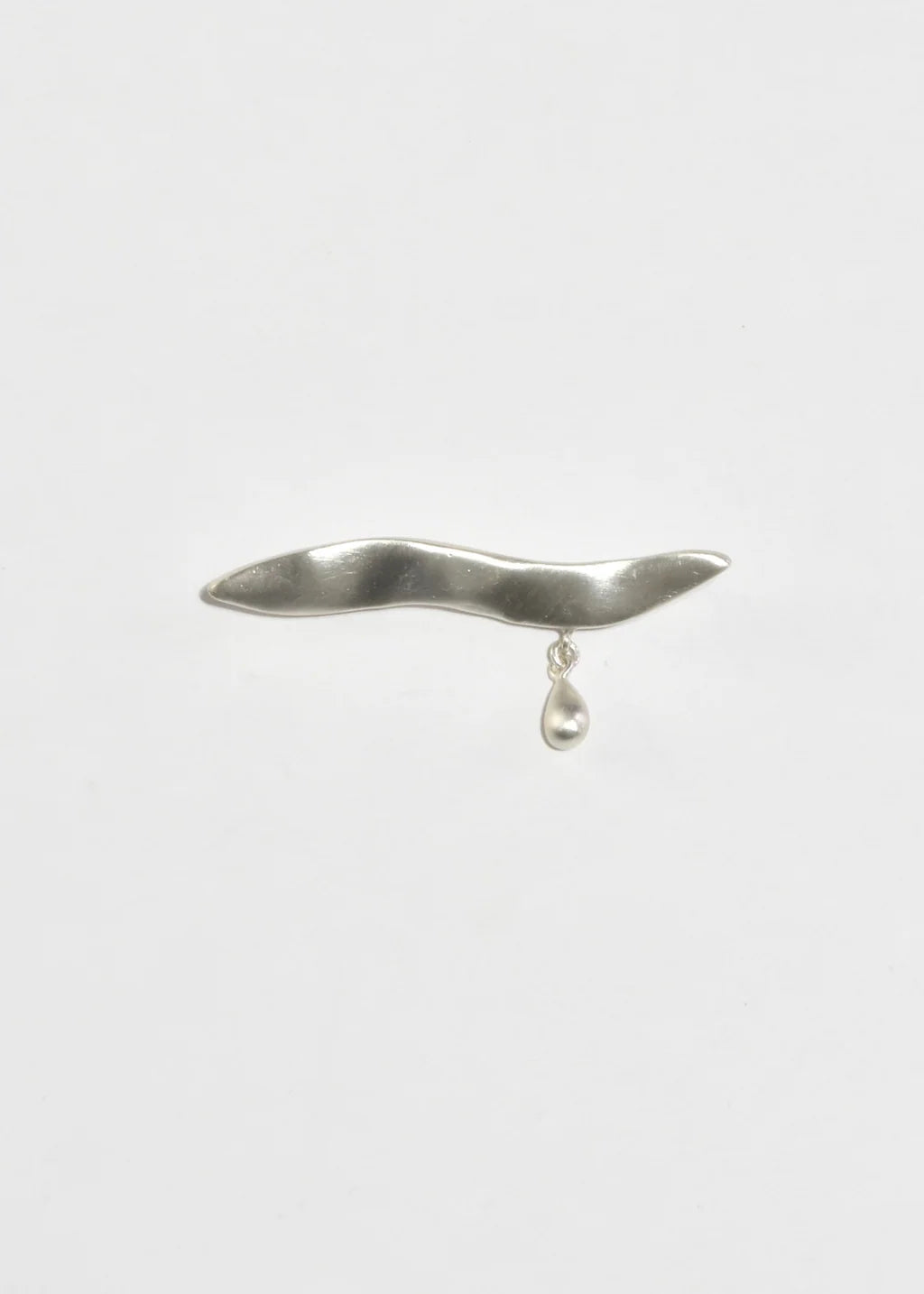 Sterling Teardrop Brooch Sample