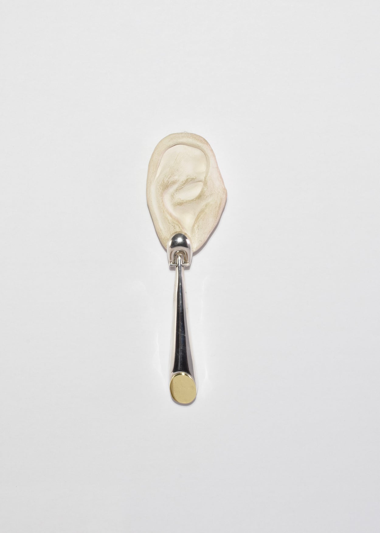 Two-Tone Statement Earrings