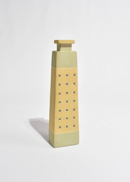 Tall Geometric Ceramic Vase